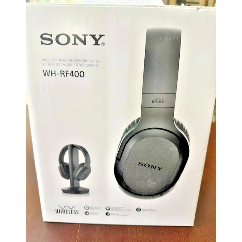 Sony WH-RF400 Wireless Home Theater Headphones for Watching TV (WHRF400)
